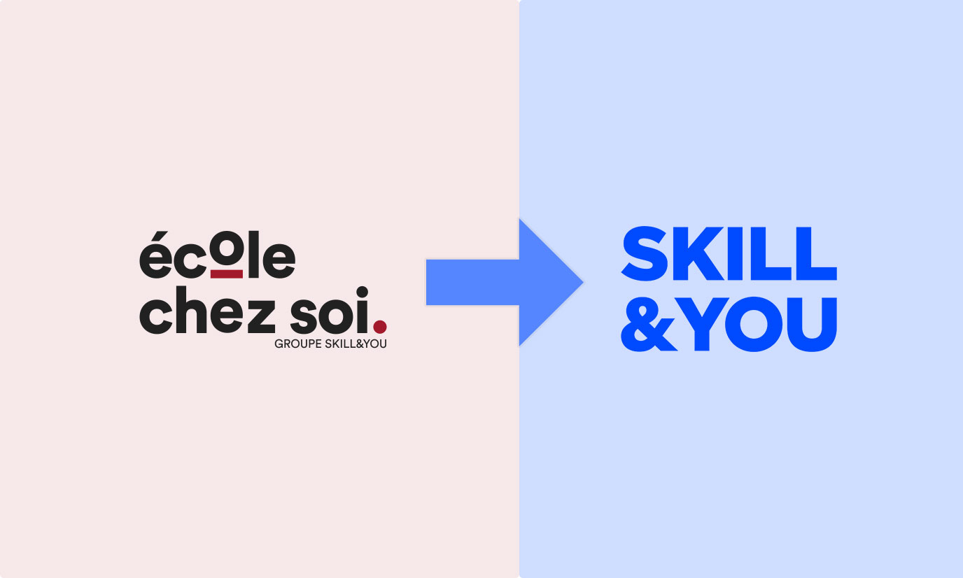 Transition Ecole chez soi vers Skill & You